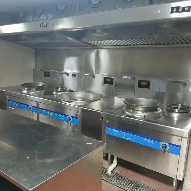 Custom Combined Induction Stove Commercial for Restaurant Appliance