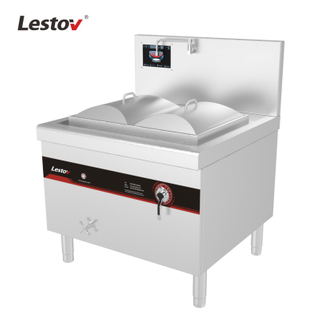Commercial Induction Vermicelli Roll / Rice Flour Steamer for Guangdong dishes