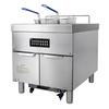 Built-in Filtration Systems Induction Commercial Deep Fat Fryer 