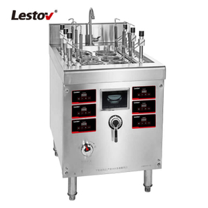 Six Baskets Automatic Lifting Commercial Induction Pasta Cooker