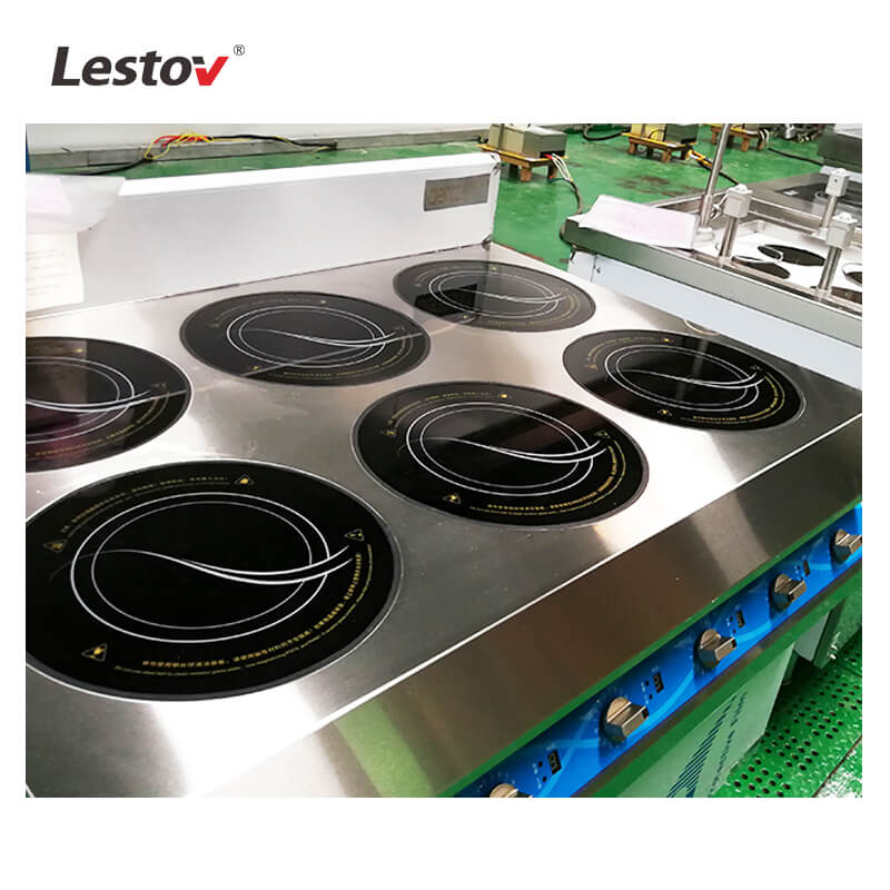 Ceramic Cooktop Stove with Six Burners | Lestov Cooker