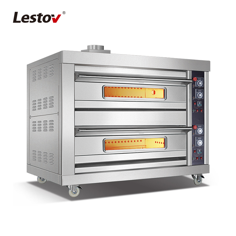  Gas Deck Oven Commercial Bakery Equipment Factory 