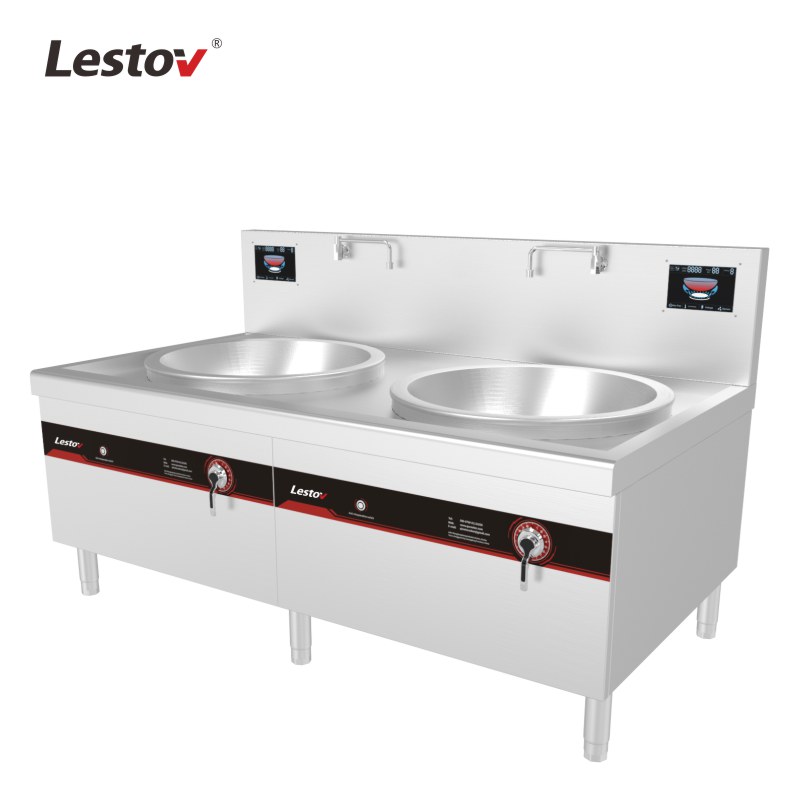 LT-D600II Double Burner Commercial Induction Stove From China Manufacturer