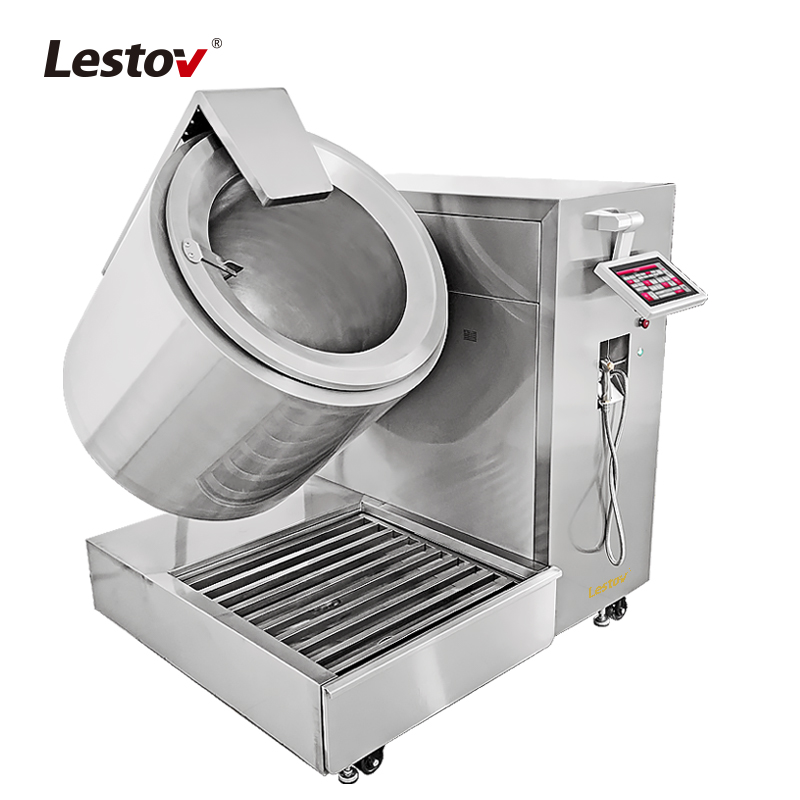 Industrial Commercial Automatic Food Mixer Stir-fryer Machines