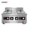 Countertop Double Baskets Induction Deep Fat Fryer for Chip