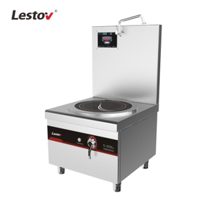 Large Volume Single Burner Induction Soup Cooker With Glass