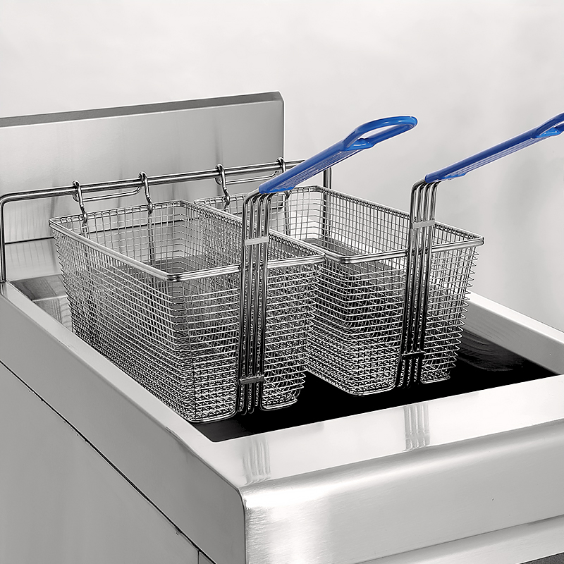 Commercial Induction Deep Fryer Floor Style With Filtering System