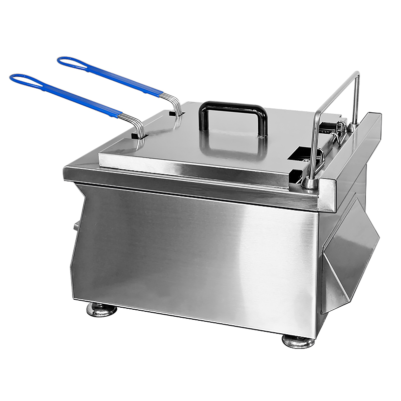 Commercial Tabletop Induction Deep Fryer with Thermostat from China