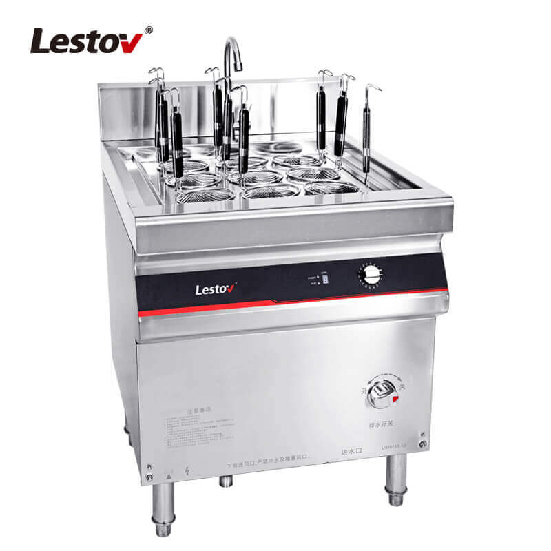 Commercial Kitchen Equipments 9 Holes Commercial Induction Pasta Cooker